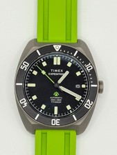 Timex Expedition Pioneer Titanium Auto Diver TW2Y63700 41mm NH35 Sapphire Box