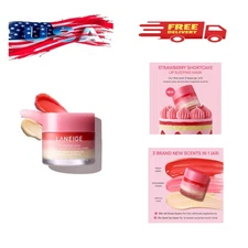 Lip Sleeping Mask: Nourish, Hydrate, Vitamin C, Murumuru & Shea Butter, Antio...