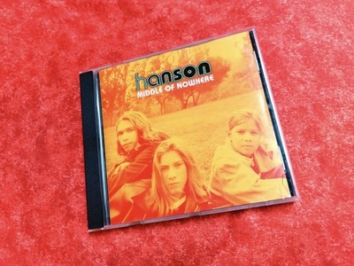 HANSON : MIDDLE OF NOWHERE, CD. Mercury Records Polygram 1997.