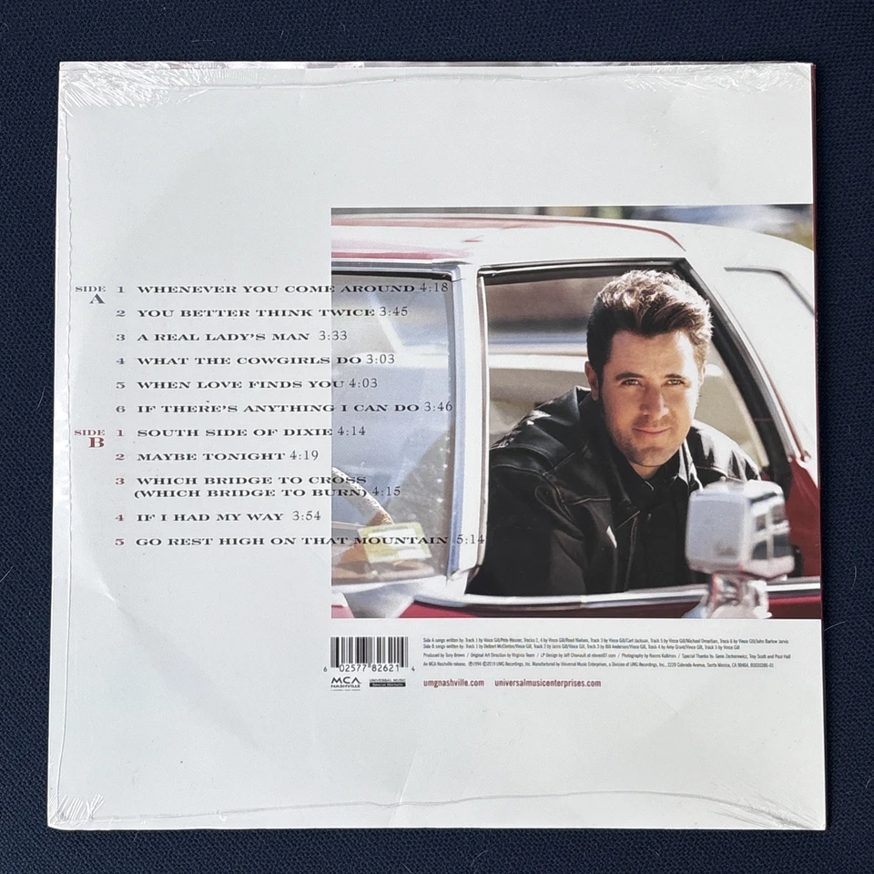 VINCE GILL Cracker Barrel Exclusive New Sealed Vinyl LP WHEN LOVE FINDS YOU MINT Foto 4 de 4
