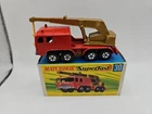 Lesney Matchbox 8 Wheel Crane No 30 Superfast G Box Red Gold England