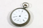 ANTIQUE AMERICAN WALTHAM POCKET WATCH SILVEROID CASE