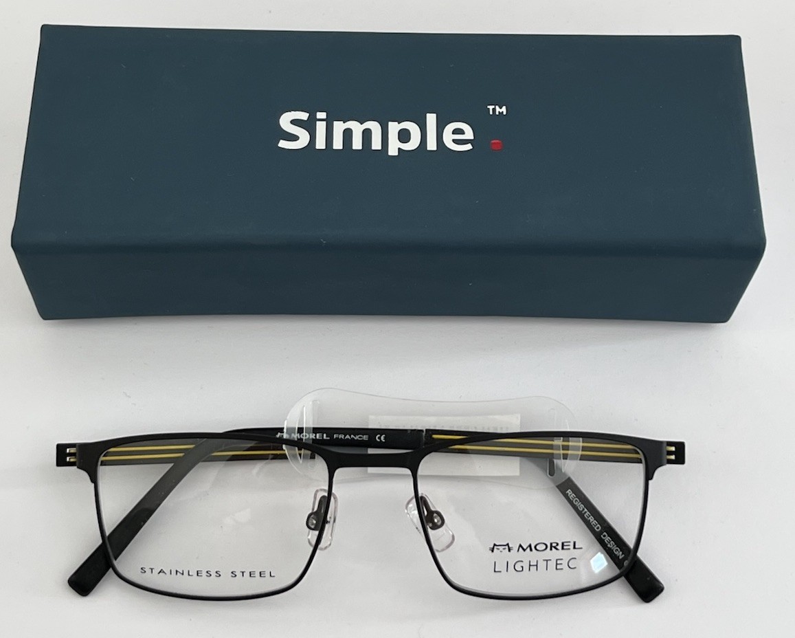 Lunettes Morel Lightec 30281L monture optique homme style urbain