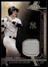 2015 TOPPS TIER ONE JACOBY ELLSBURY TSR-JE RELIC JERSEY 245/399 NEW YORK YANKEES