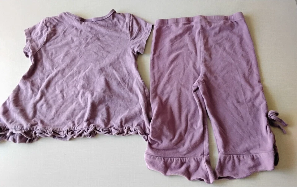 Conjunto de 2 piezas de algodón con apliques de pájaro y top conjunto de 2 piezas Naartjie para niños niñas Foto 4 de 4