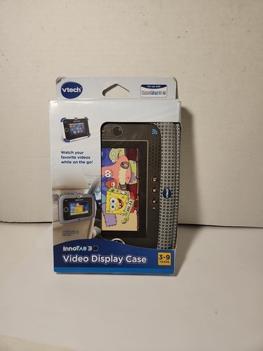 VTech Innotab 3S Gel Skin Gray NEW Protection. Auto Seat Hanging, Standup - Picture 1 of 4