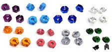 1/10 Scale RC Car Locking 12mm Hub Drive Hex Alloy Wheel Adaptors Pins 5mm Wide
