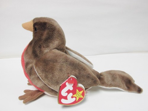 Ty Beanie Baby "Early" the Robin * PRISTINE CLEAN! Brand New w/Mint Tags - Picture 4 of 12
