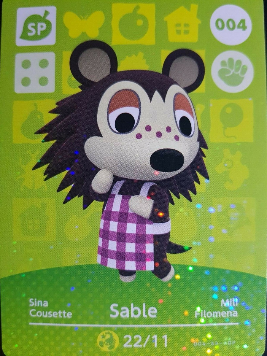 Amiibo Carte Animal Crossing Nuove Carta Amiibo Animal Crossing Serie 1 - Winnie #046 Autentica, Nuova, Perfetta Per Collezione O Gioco Amiibo Winnie #046 Serie 1 - Foto 4