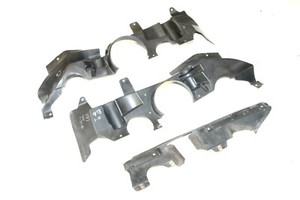 BMW X5 E53 3,0d 3x Abdeckung Lenkgetriebe Verkleidung 7012075 7012076 7012078