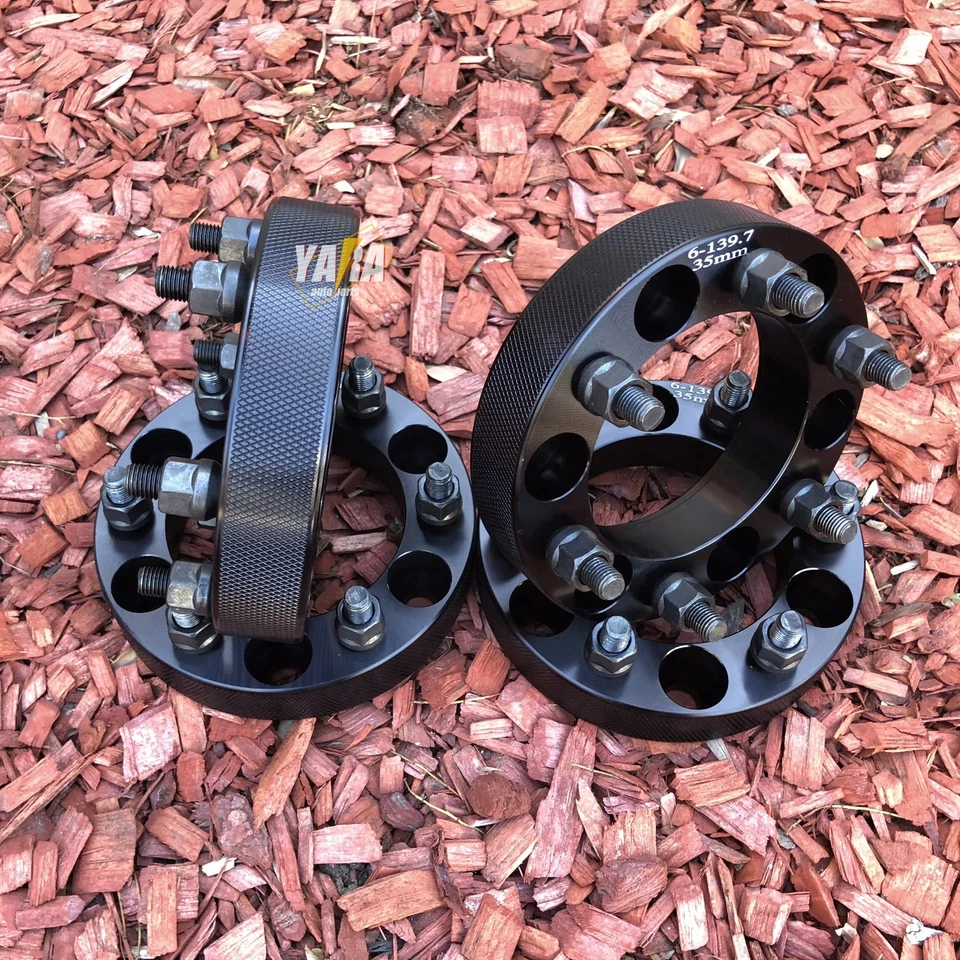 4 X 35mm 6x139.7(5.5'')M12x1.5 Wheel Spacers suits for Hilux Pajero Triton Rang… - image 2 of 4