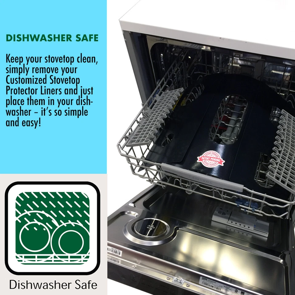 Whirlpool Stove Protectors, Custom cut to fit your Stove, Lifetime Warranty - Image 3 of 4