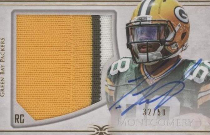 2015 Topps Definitive Collection Ty Montgomery #DC-15 - 1 of 2