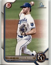 2022 Bowman Draft Steven Zobac #BD-101 Kansas City Royals