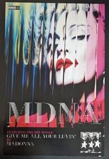 MDNA (2012) Madonna Studio Alubm Promo Poster 14x22 studio album Interscope