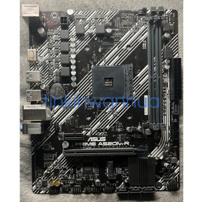 For ASUS PRIME A520M-R Motherboard AMD AM4 PCIe 3.0 M.2 Slots Micro-ATX