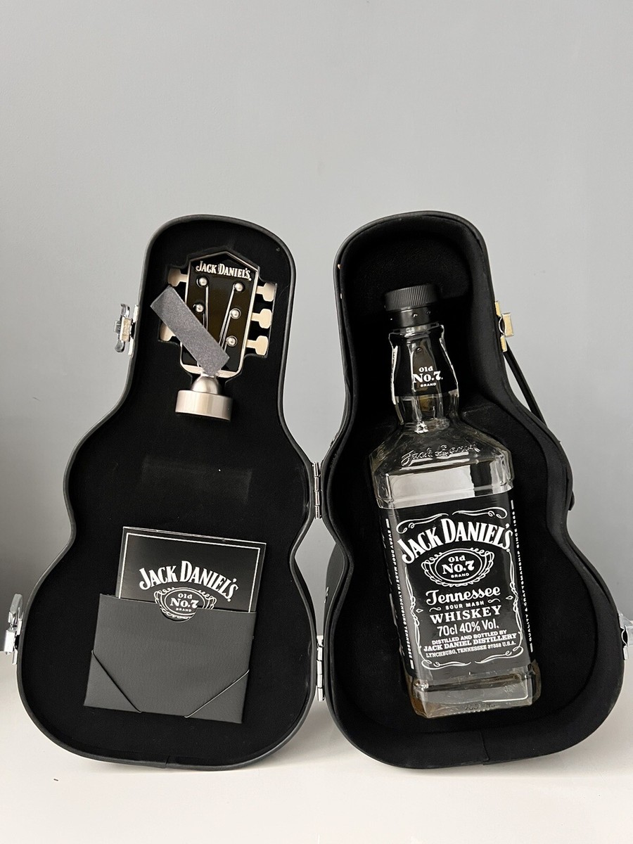 Jack Daniel's Whiskey Limited Edition Guitar Case with Jack Daniel's Whiskey Limited Edition Guitar Case with