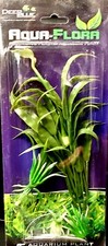 DEEP BLUE AQUAFLORA FLOWERING CRYPT PLASTIC AQUARIUM PLANT 9 " DECOR ADB85529