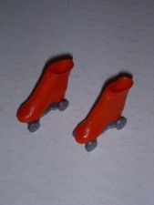 VINTAGE BARBIE RED ROLLER SKATES, 100 ORIGINAL AND IN GREAT CONDITION