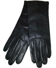 Womens 100 Cashmere Lined NEW Genuine Leather Dress Gloves. Medium.