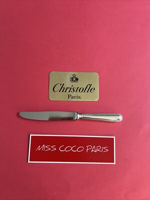 Messer Zwischengerichte Christofle Frankreich Albi 19,5CM Metall Silber Sehr Bel
