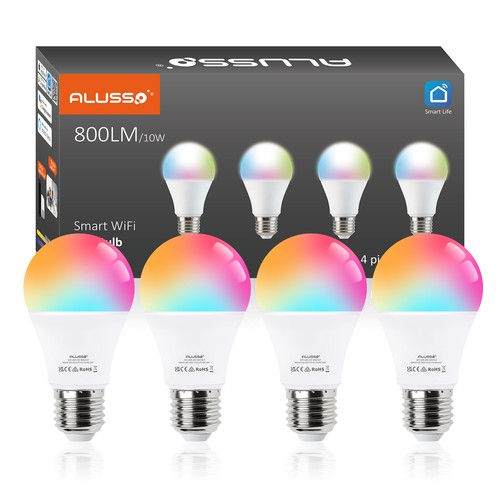 RGB LED Smart Birne WIFI Dimmbar GU10 E27 E14 Farbwechsel Alexa Google APP - Bild 10 von 17