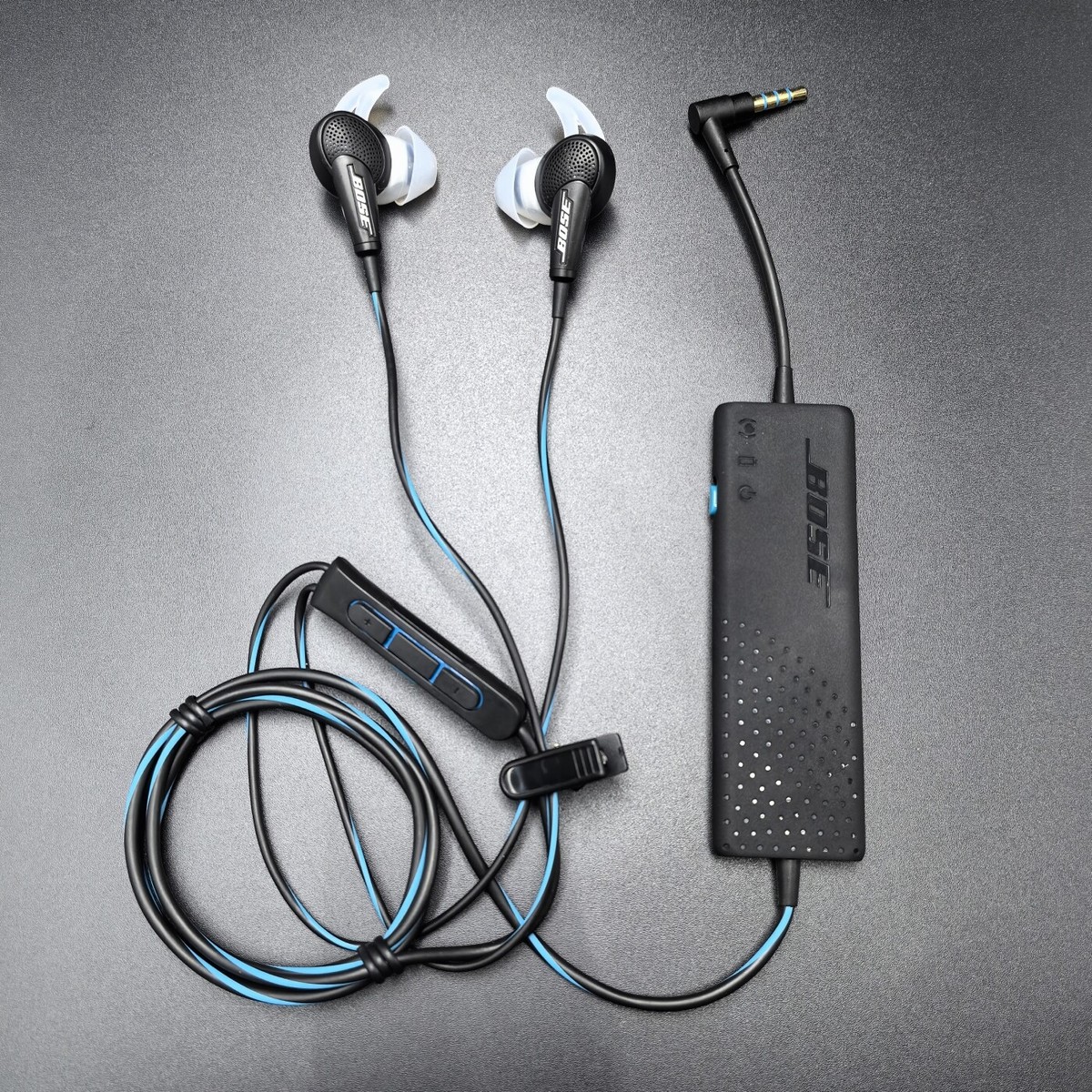 Bose QuietComfort 20 Wired QC20 Noise Cancelling Headphones Black