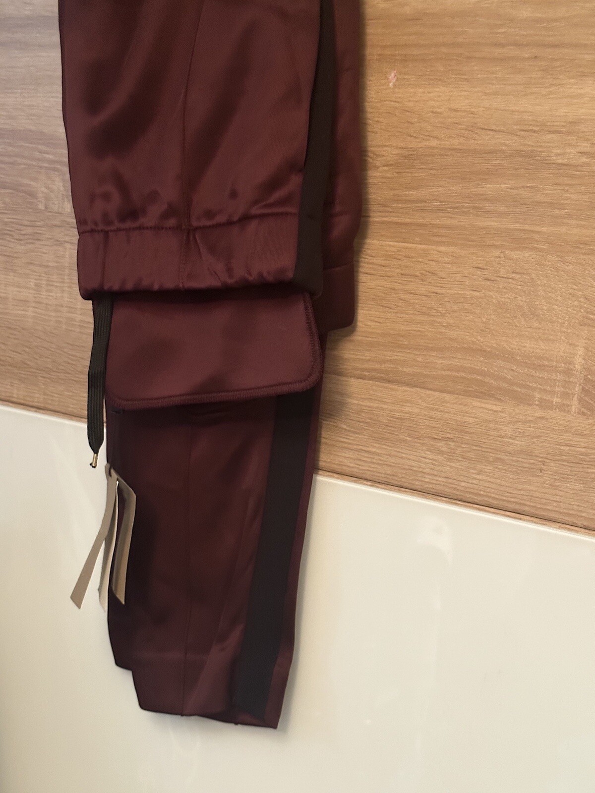 Burberry Prorsum Sports/trouser unisex BNWT+gift box/bag Size M burgundy Italy image 10