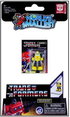 Transformers Bumblebee World's Smallest Micro Action Figure Super Impulse Toy