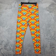 Colorful Rainbow Print Womens Leggings By LuL...