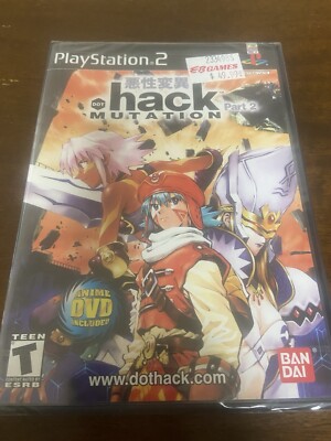 .hack MUTATION Part 2 (Sony PlayStation 2, 2003) Brand New!