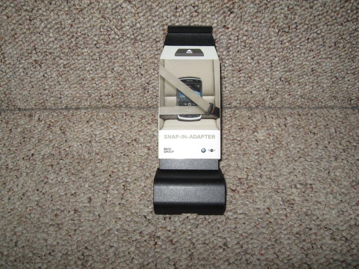 BMW Snap-In Adapter Phone Console Original Accessories OEM 9169728 - Main Image