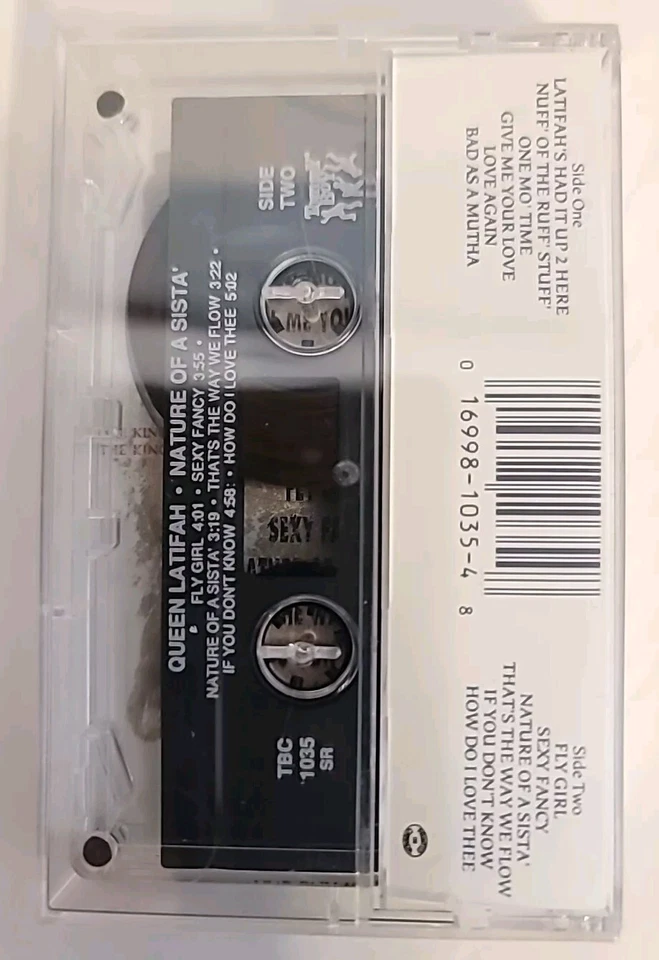 Queen Latifah: Nature Of A Sista’ AND Fly Girl Cassette Tapes SEALED Hip-Hop 90s - Image 4 of 4