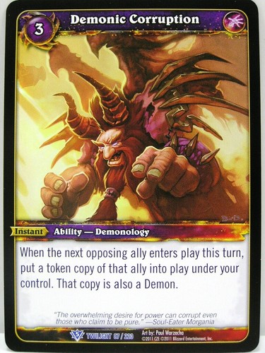 World of Warcraft TCG - Twilight of the Dragons raro + scegli mappa epica - WoW - Foto 29 di 66