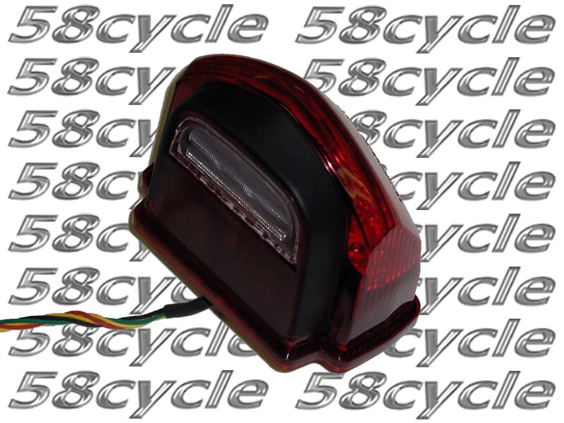 07-12 CBR 600RR LED ROJO Luz de señal trasera Luz de señal trasera integrada Freno trasero 2008 Foto 2 de 3