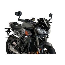 PUIG NAKED FAIRING N.G. SPORT FOR TRIUMPH STREET TRIPLE 765 R/RS 23-24 BLACK
