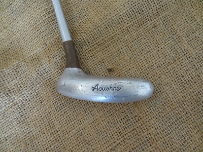 Putter Acushnet Bullseye MLM6S Maillet - Acier, Main Droite 36.5 Pouces - Vintage