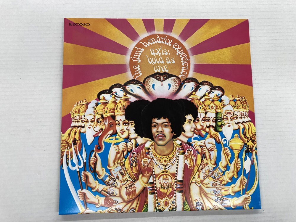 JIMI HENDRIX AXIS BOLD AS LOVE MONO 2013 RI ON 200g VINYL VINYL