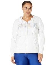 Woman's Hoodies & Sweatshirts Fila Plus Size Curve Full Zip Hoodie