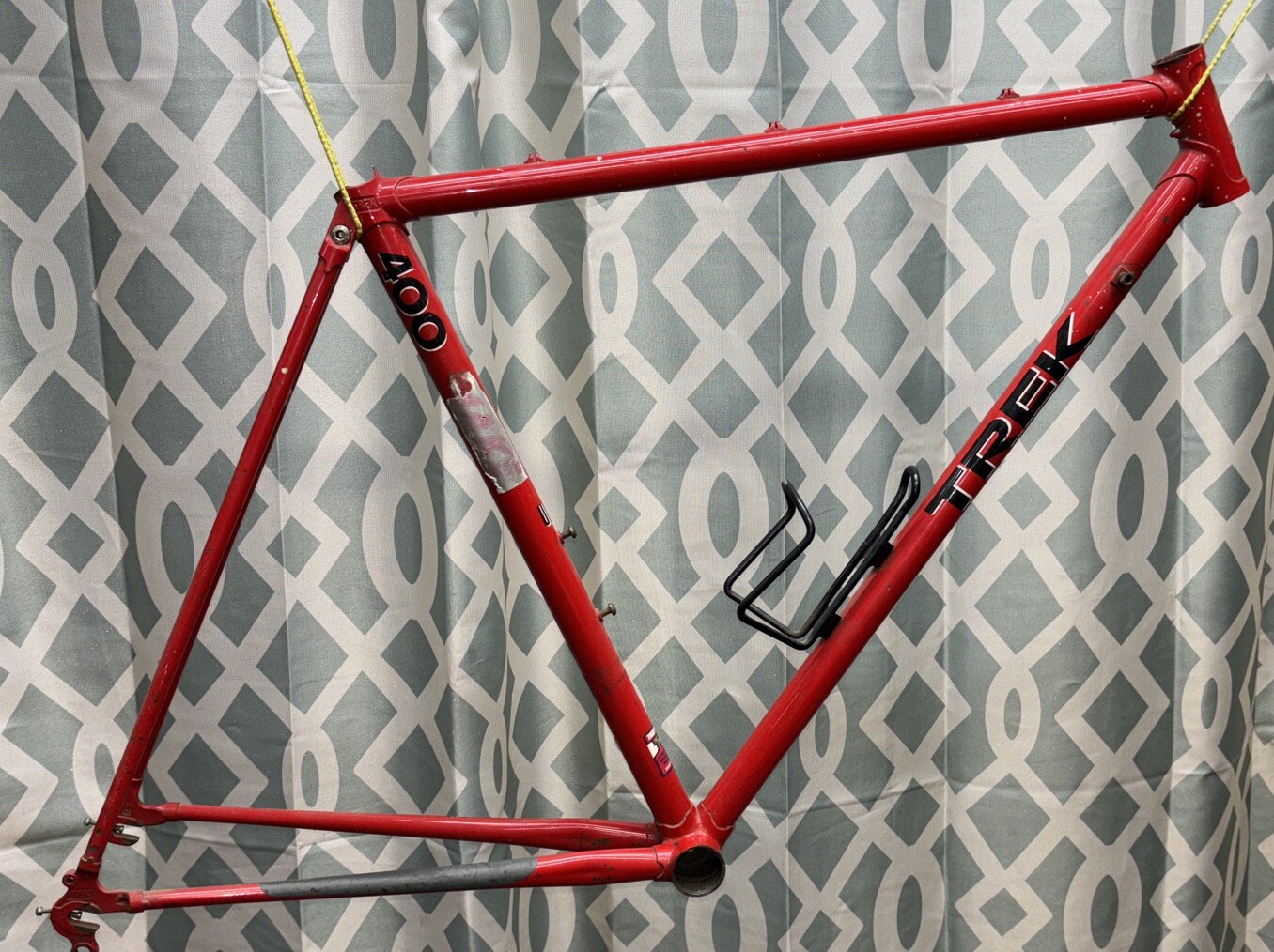 Vintage Trek 400 Frame Set 52 cm 20.5 CrMO 700c USA Lugged 126 Red True Temper