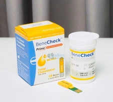 Benecheck PRIME Cholesterol Test Strips (10Pcs)