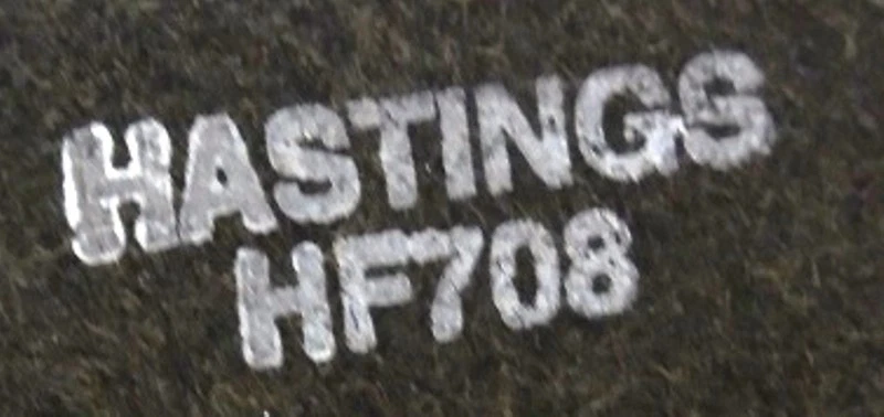 HASTINGS FILTERS OIL FILTER HF708, HYDRAULIC FILTER ELEMENT - Image 2 of 4