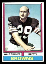 1974 Topps #36 Walt Sumner - VG