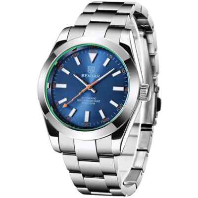 BENYAR, BY-5176M Mechanical Men's Watches Automatic Sport Watches for Men 