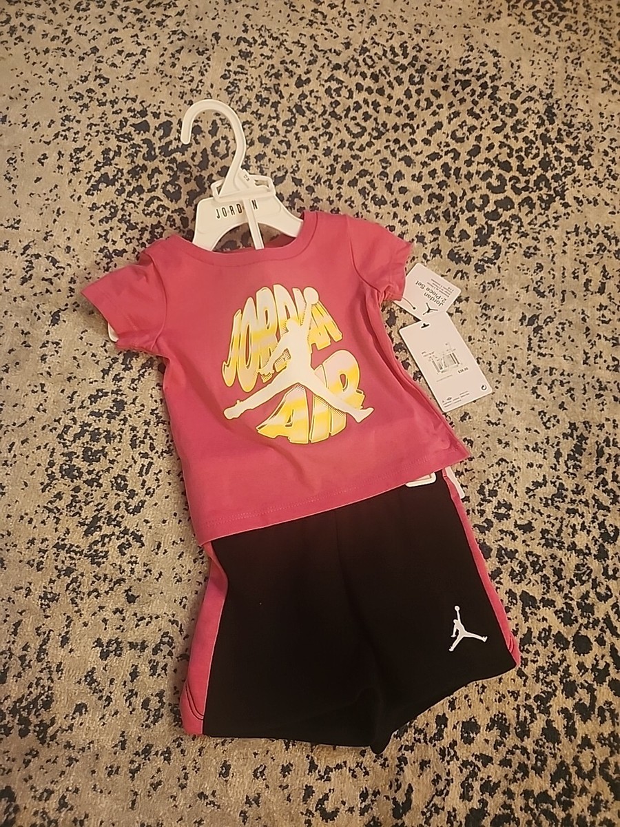 Jordan Nike Infant Girl Outfits NWT Nike Air Jordan Girls 2pc