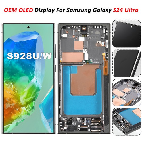 OEM AMOLED For Samsung S24 Ultra S928U LCD Touch Screen Replacement Assembly US - Picture 1 of 8