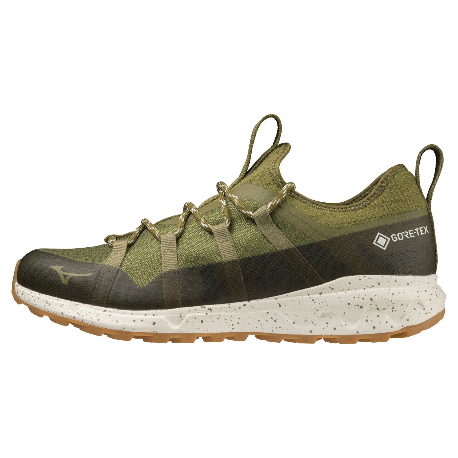 Mizuno Walking Shoes WAVE EVOKE GTX B1GA220036 Khaki 2022AW GORE-TEX Waterproof-image