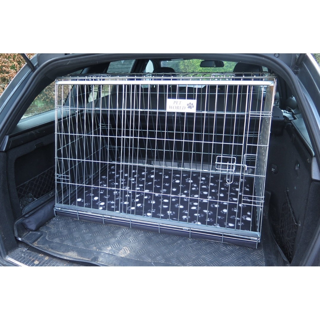 Sloping Dog pet puppy travel training cage crate transporter for Mercedes C