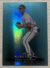 2024 Leaf Electrum FRED MCGRIFF Atlanta Braves Sky Blue Base 8/25