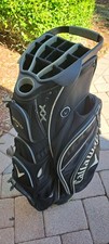 Golf Bag CALLAWAY 14 15 Div Black Shoulder Strap Big Cooler Pocket All Zips Work